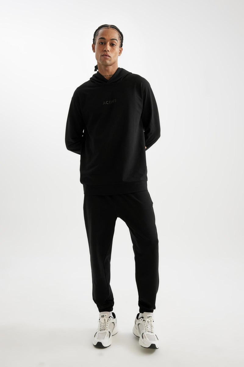 DeFacto Black Man Standard Fit Jogger Sweatpants Casual - Image 1